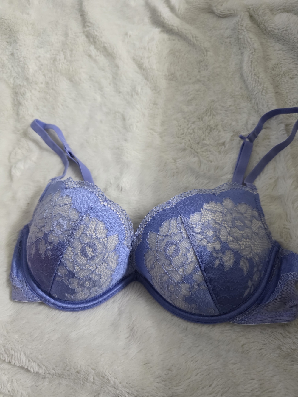 La Senza - Blue/purple Push Up Bra - Beyond Sexy